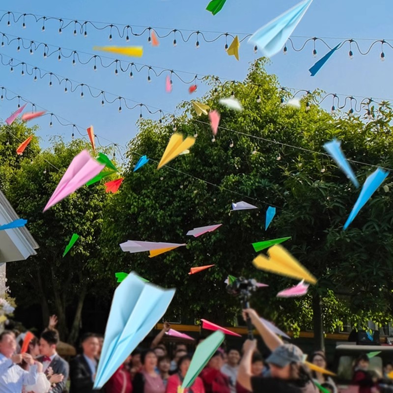 Wedding Paper Plane, 100pcs